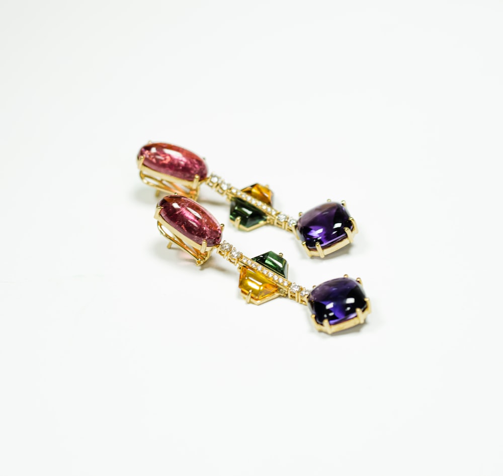 Rainbow Gemstone Drops