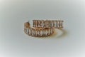 Baguette Crystal Hoops