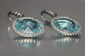 Aquamarine Drop Earrings