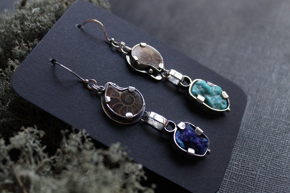 Moonstone Drop Earrings